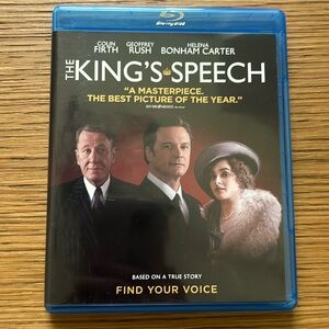The King's Speech.  Blu-ray. Excellent Condition.